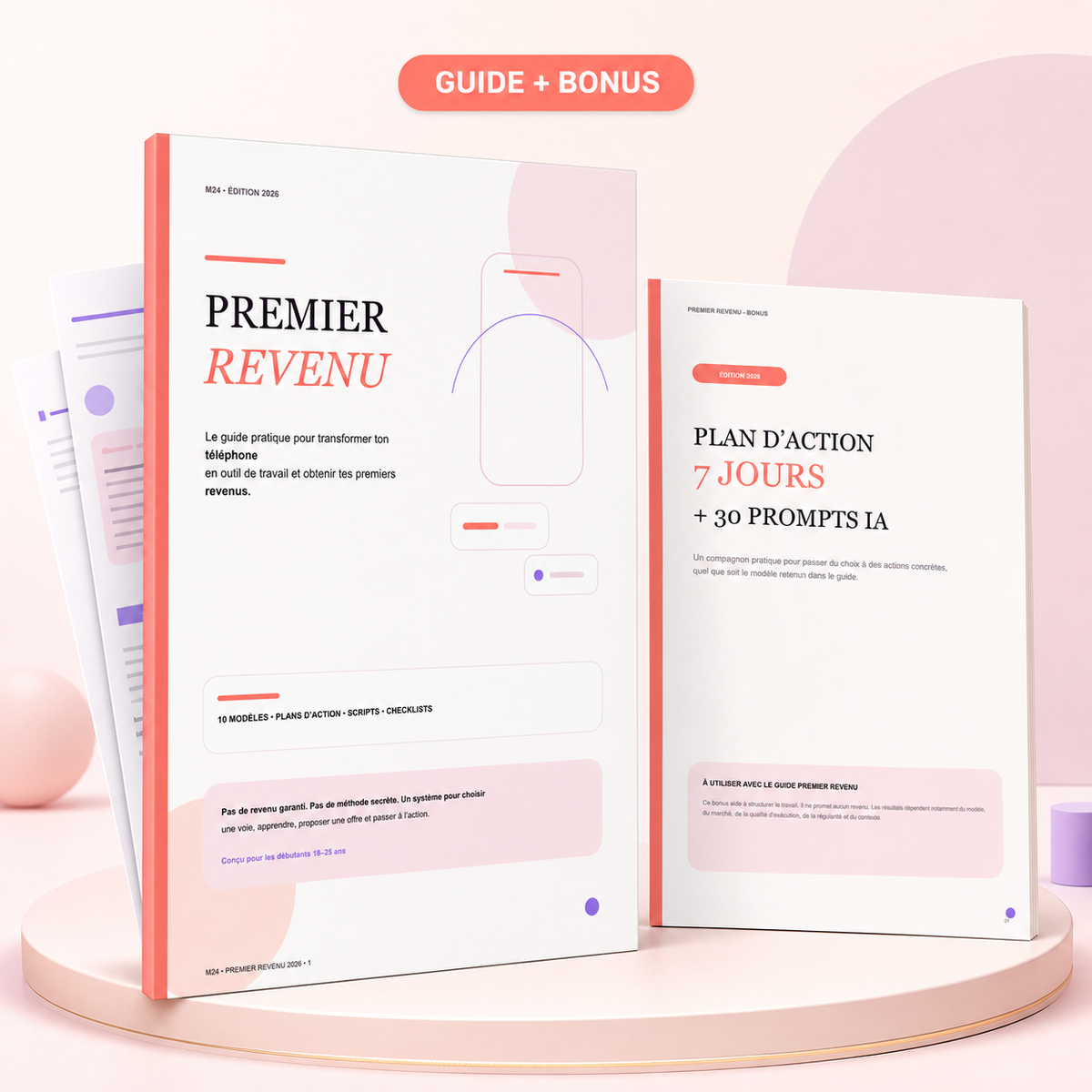 PREMIER REVENU — Le guide pour obtenir tes premiers revenus en ligne