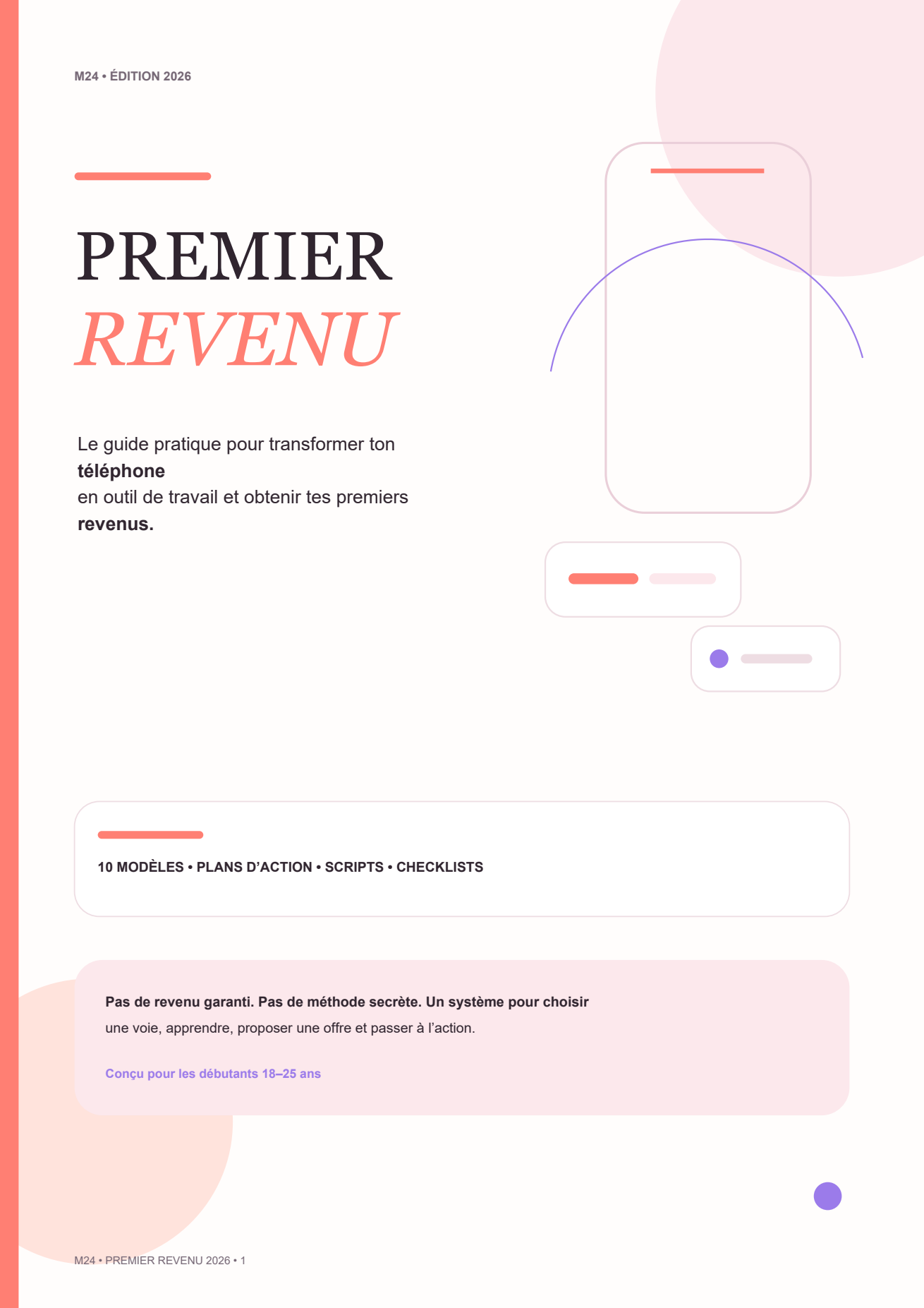 Guide PREMIER REVENU